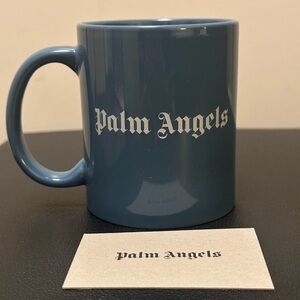 Palm Angels Classic Logo Cup Blue White